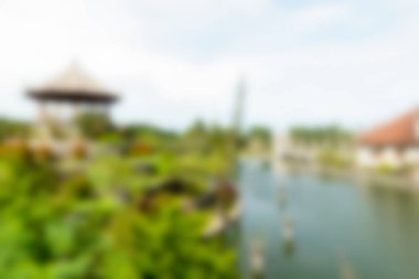 Bali Endonezya Seyahat tema bulanıklık arka plan