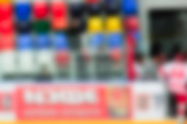 Buz hokeyi oyuncuları turnuva oyun soyut bulanıklık