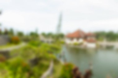 Bali Endonezya Seyahat tema bulanıklık arka plan