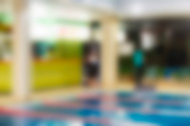 Yüzme Yarışması Tema bulanıklık arka plan