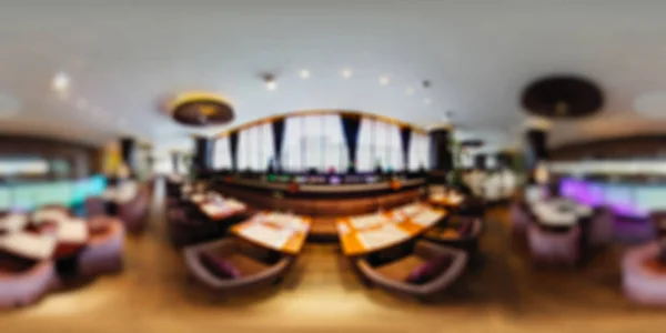 Restaurante panorama borrão fundo — Fotografia de Stock