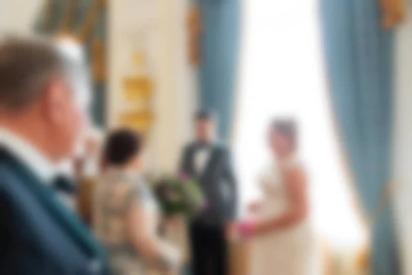 Wedding ceremony theme blur background — Stock Photo, Image