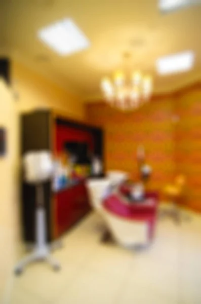 Nowoczesny salon kosmetyczny rozmycie tła — Zdjęcie stockowe