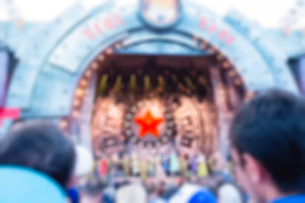 Festival concierto espectáculo tema difuminación fondo — Foto de Stock