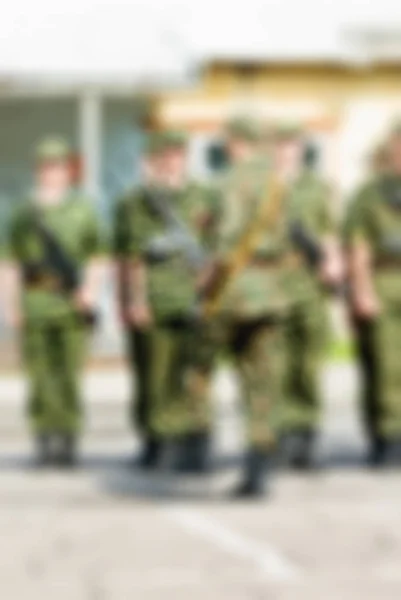 Russian army theme blur background — Stock Photo, Image