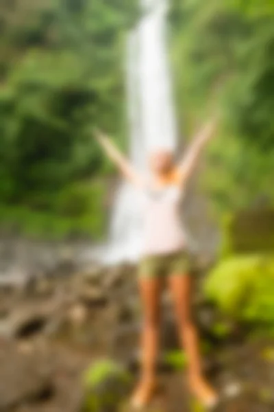 Bali Indonesia Travel theme blur background — Stock Photo, Image