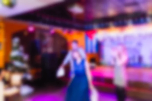 Party at the bar theme blur background — Stock Photo, Image