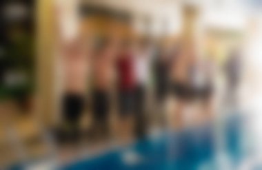 Yüzme Yarışması Tema bulanıklık arka plan