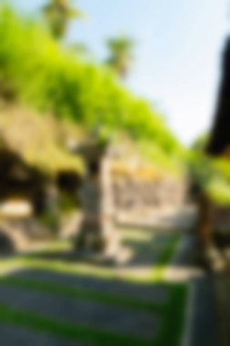 Bali Endonezya Seyahat tema bulanıklık arka plan