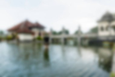 Bali Endonezya Seyahat tema bulanıklık arka plan