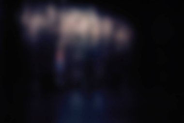 Çağdaş dans performans bokeh arka plan bulanıklık