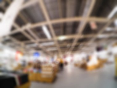 Alışveriş alışveriş merkezi Tema arka plan bulanıklık