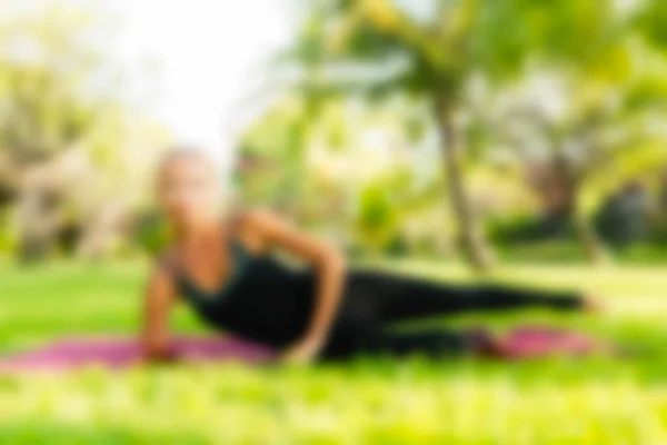 Bali Indonesia Travel theme blur background — Stock Photo, Image