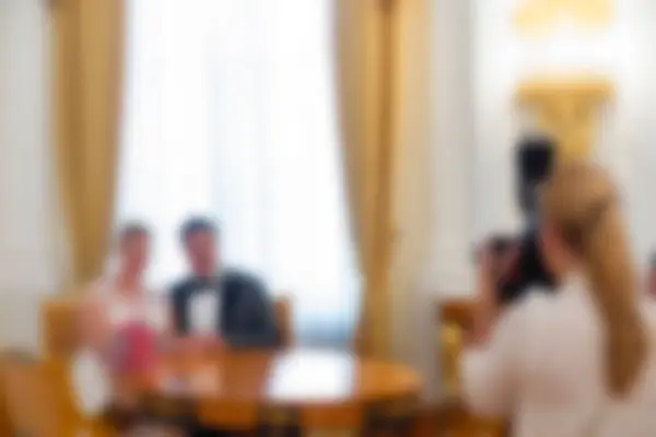 Ceremonia de boda tema borroso fondo — Foto de Stock