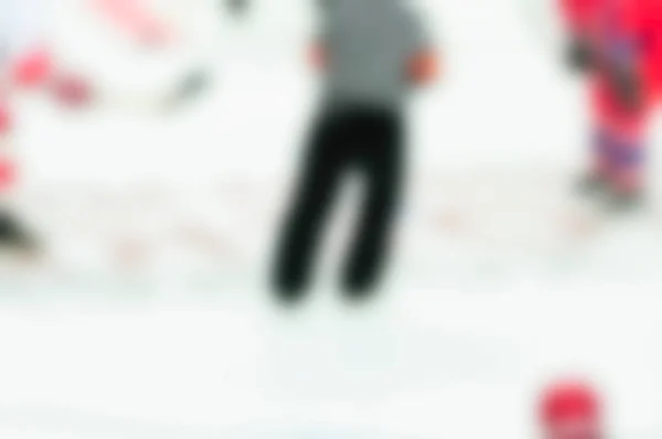 Absztrakt blur Jégkorong játékosok versenyeken — Stock Fotó