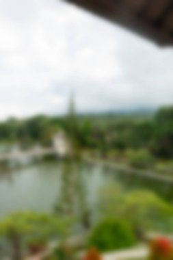 Bali Endonezya Seyahat tema bulanıklık arka plan