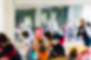 Dans okulu Tema arka plan bulanıklık