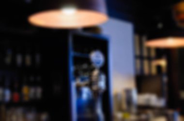 Restoran bulanıklık arka plan