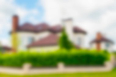 Lüks ev dış Tema arka plan bulanıklık