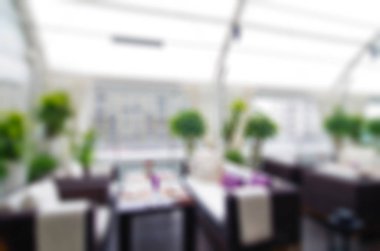 Restoran bulanıklık arka plan