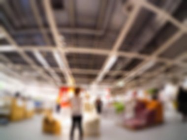 Alışveriş alışveriş merkezi Tema arka plan bulanıklık