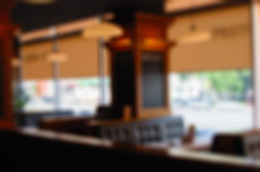 Restoran bulanıklık arka plan