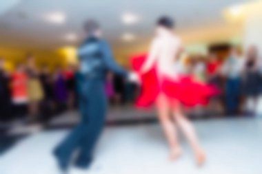 Parti Restoran Tema arka plan bulanıklık