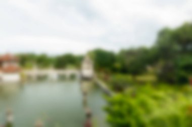 Bali Endonezya Seyahat tema bulanıklık arka plan