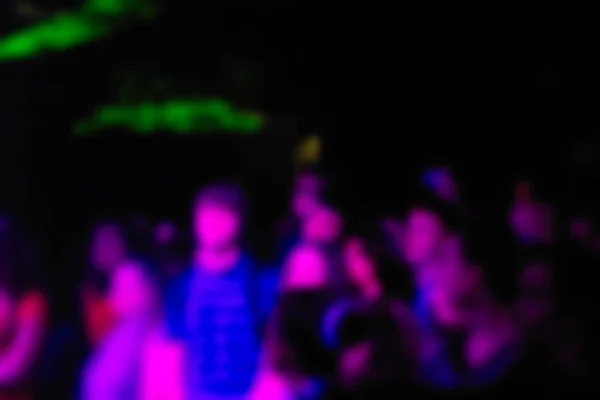 Blur background of people at the concert — Stock Photo, Image