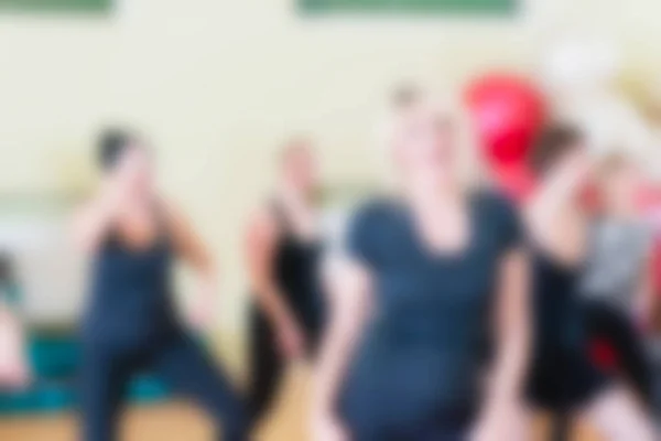 Dansles voor vrouwen achtergrond wazig — Stockfoto