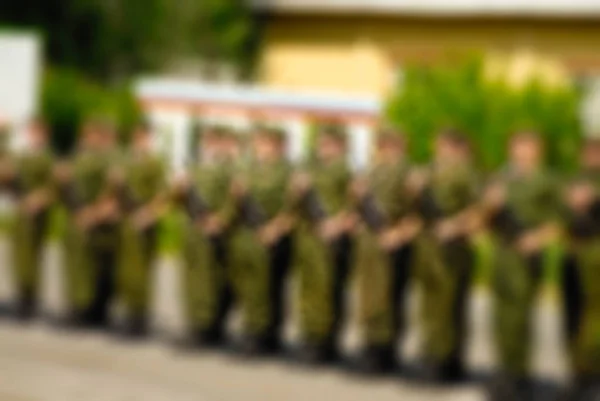Russische leger thema achtergrond wazig — Stockfoto