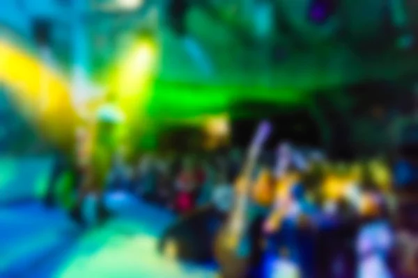 Blur background of people at the concert — Stock Photo, Image