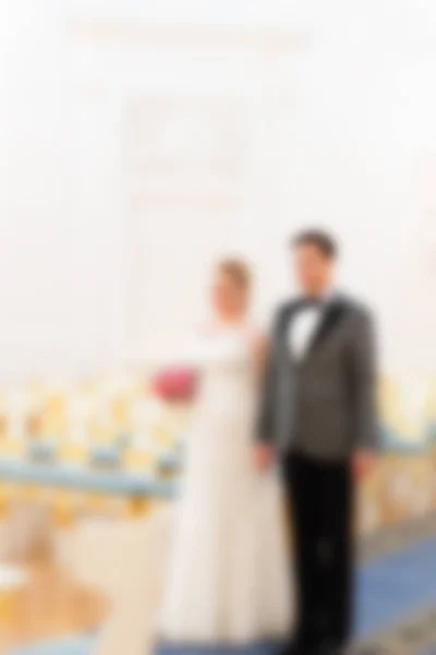 Svatební obřad téma rozostření pozadí — Stock fotografie