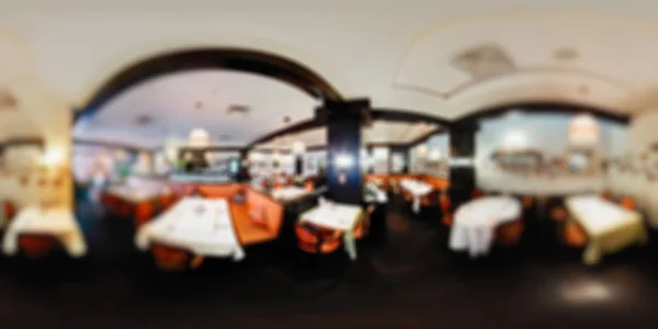 Restaurante panorama borrão fundo — Fotografia de Stock