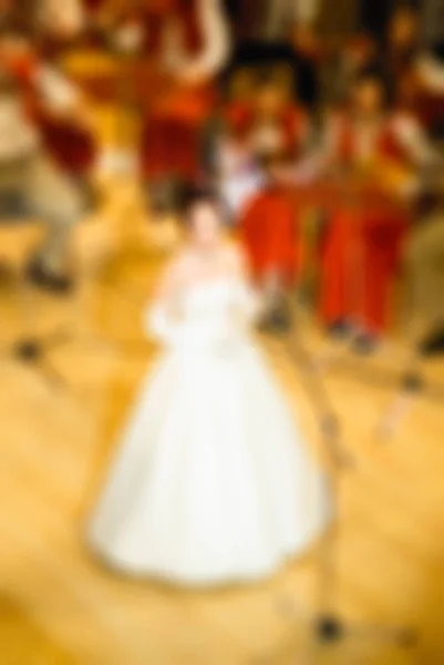 Classical concert blur background — Stock Photo, Image