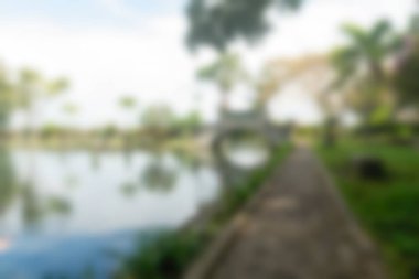 Bali Endonezya Seyahat tema bulanıklık arka plan