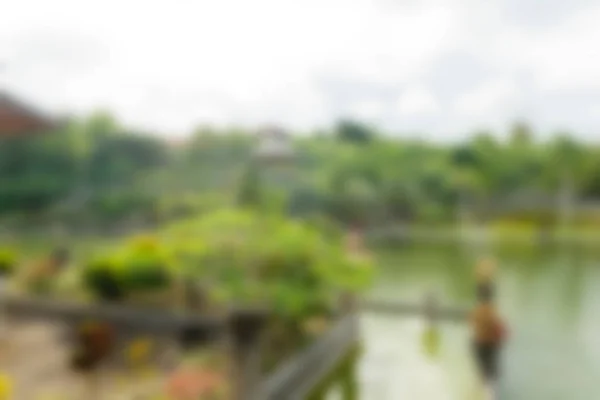 Bali Indonesia Travel theme blur background — Stock Photo, Image