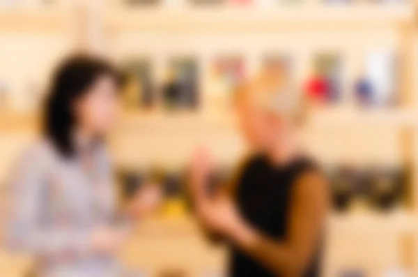 Parfume store theme blur background — Stock Photo, Image