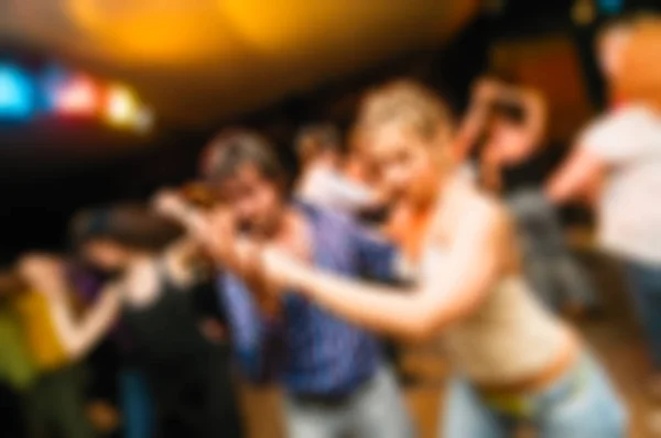 İnsanlar dans arka plan bulanıklık — Stok fotoğraf