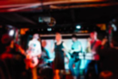 arka plan bulanıklık müzikal grup canlı performans