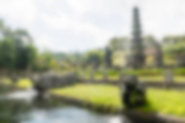 Bali Endonezya Seyahat tema bulanıklık arka plan