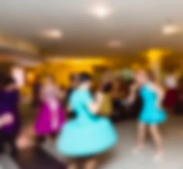 Party at the restaurant theme blur background — Stock Photo, Image