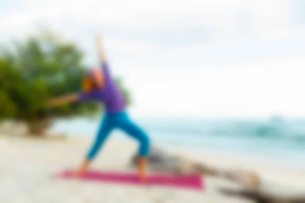 Bali indonesien reisethema verschwimmen hintergrund — Stockfoto