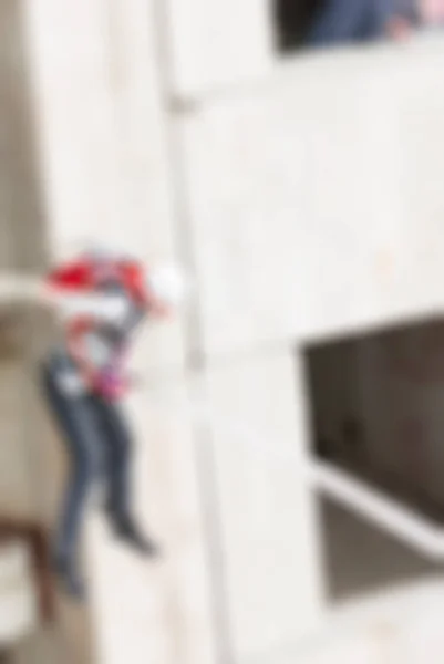 Ropejumping tema oskärpa bakgrund — Stockfoto