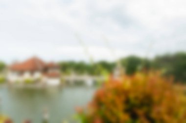 Bali Endonezya Seyahat tema bulanıklık arka plan