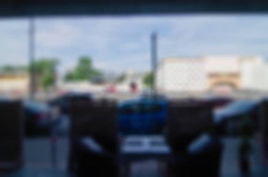 Restoran bulanıklık arka plan