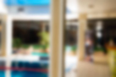 Yüzme Yarışması Tema bulanıklık arka plan