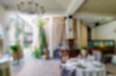 Restoran bulanıklık arka plan