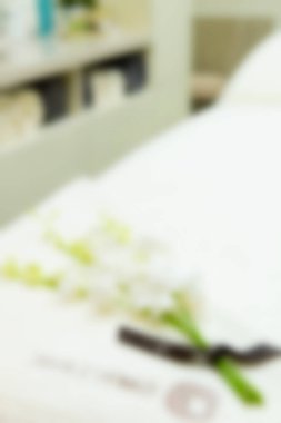 Medikal kozmetik klinik Tema arka plan bulanıklık