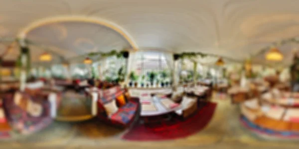 Restaurant-Panorama verschwimmt Hintergrund — Stockfoto